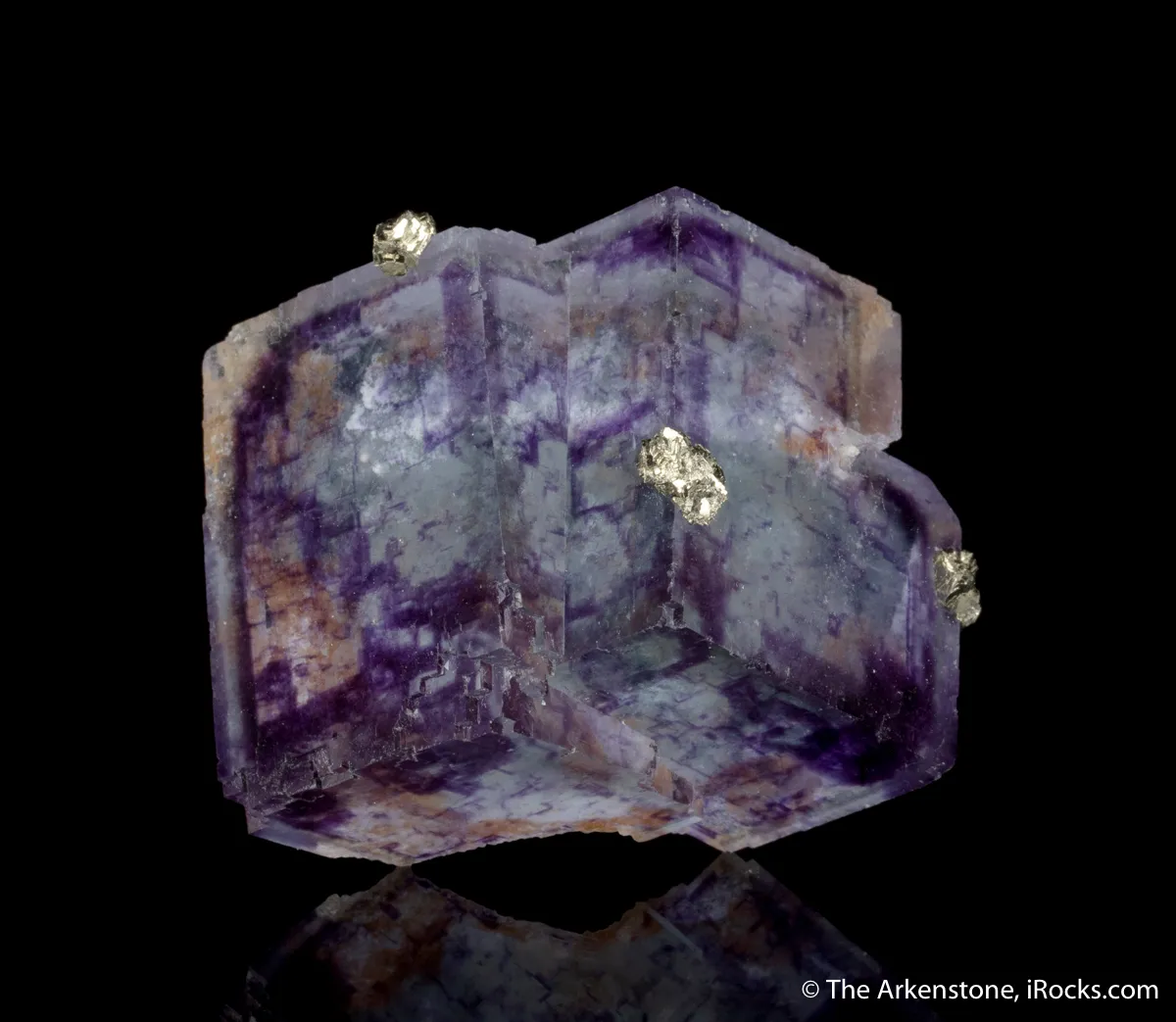 Fluorite with Pyrite - image 1