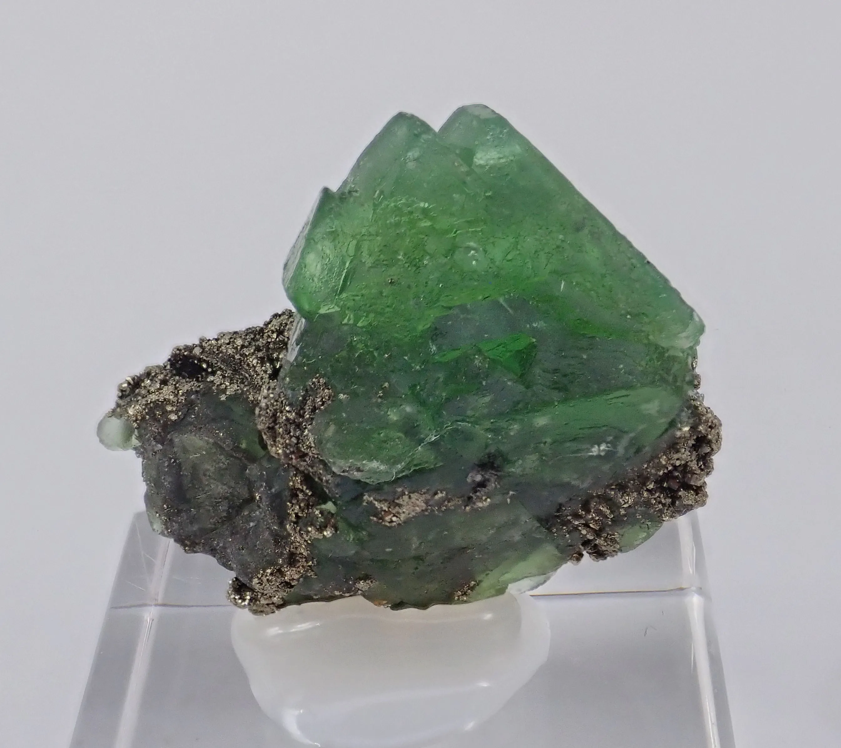Fluorite with Pyrite - image 6