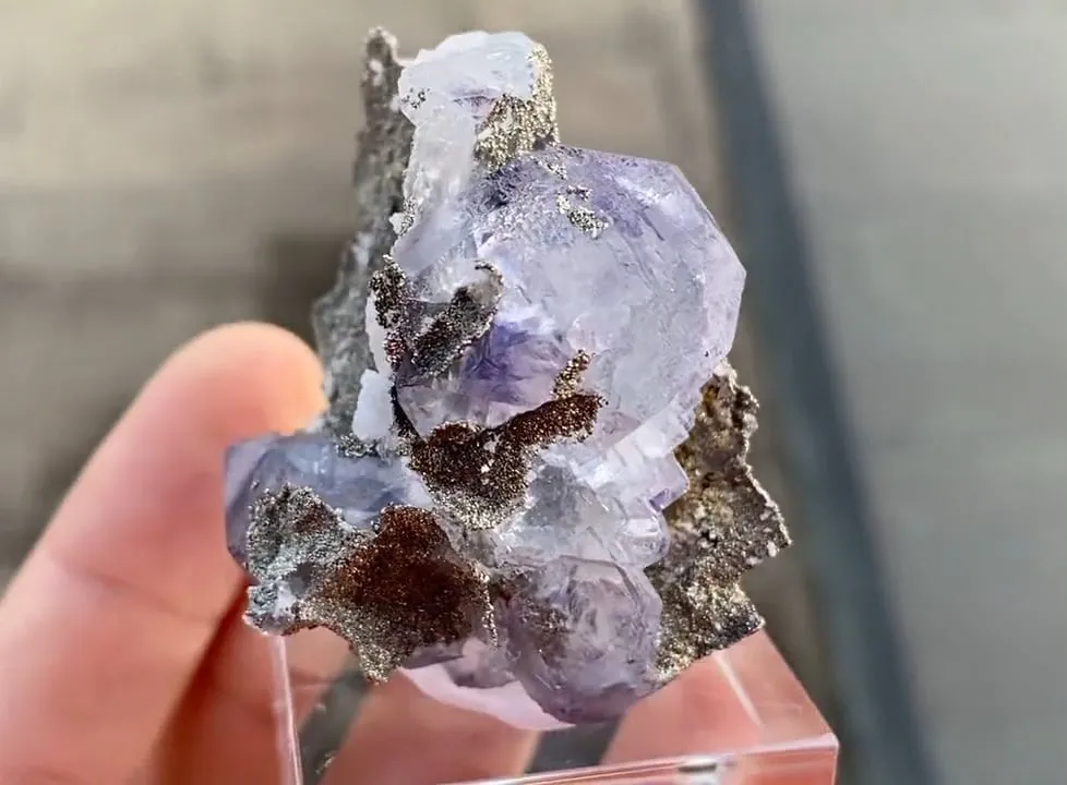 Fluorite with Pyrite - image 7