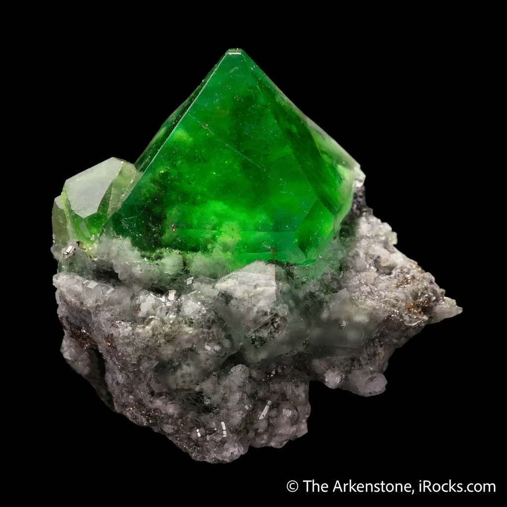 Fluorite with Pyrite image