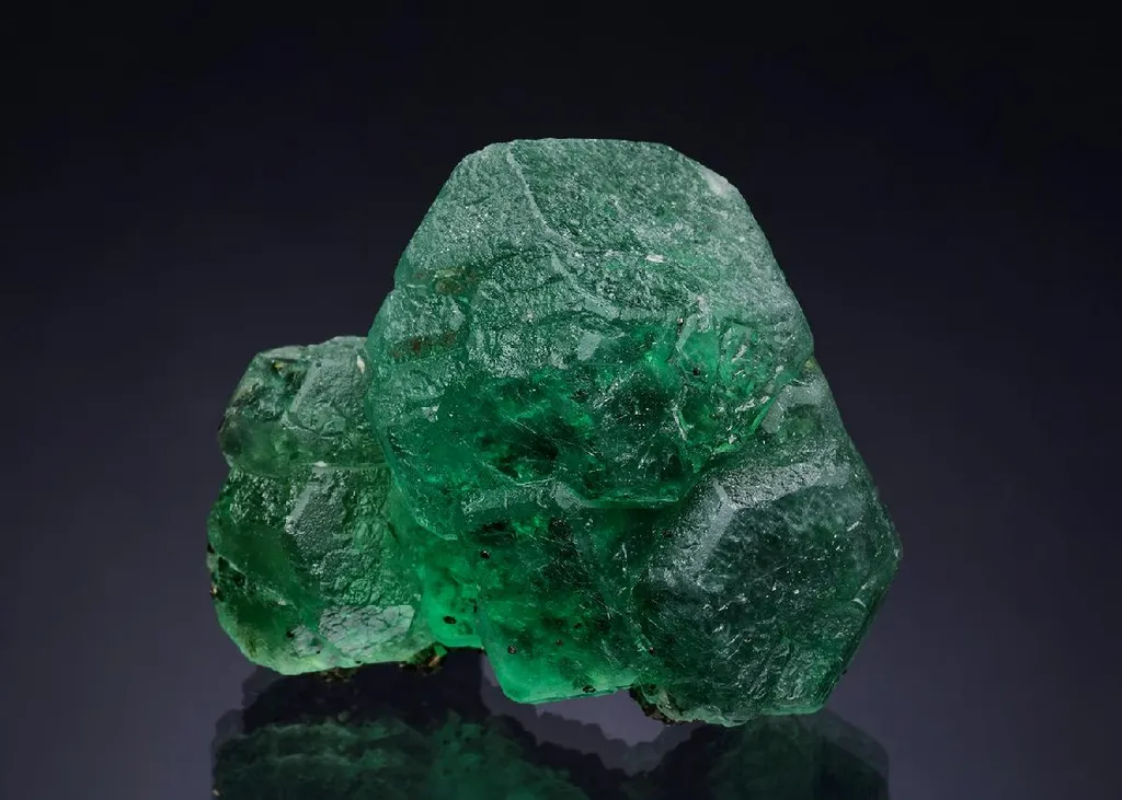 Fluorite with Pyrite image