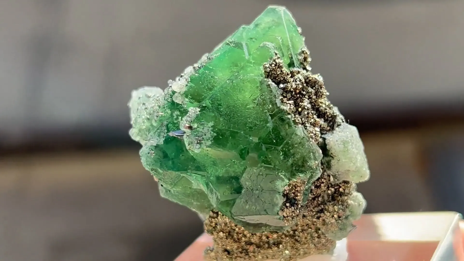 Fluorite with Pyrite and Arsenopyrite - image 7