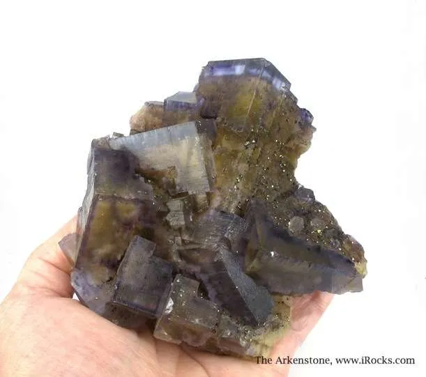 Fluorite With Pyrite and Baryte - image 5