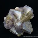 Fluorite With Pyrite and Baryte - image 1