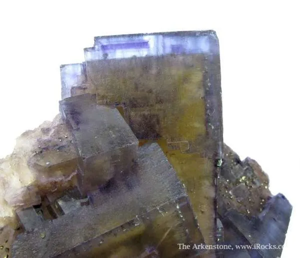 Fluorite With Pyrite and Baryte - image 2