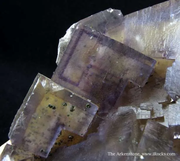 Fluorite With Pyrite and Baryte - image 6