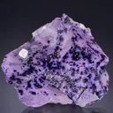 Fluorite with Pyrite and Calcite - image 1