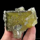 Fluorite With Pyrite and Calcite - image 3