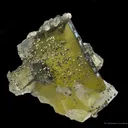 Fluorite With Pyrite and Calcite - image 2