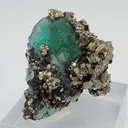 Fluorite with Pyrite and Jordanite - image 1