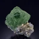 Fluorite with Pyrite and Quartz - image 1