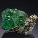 Fluorite with Pyrite and Quartz - image 1