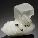 Fluorite with Pyrite and Quartz - image 1