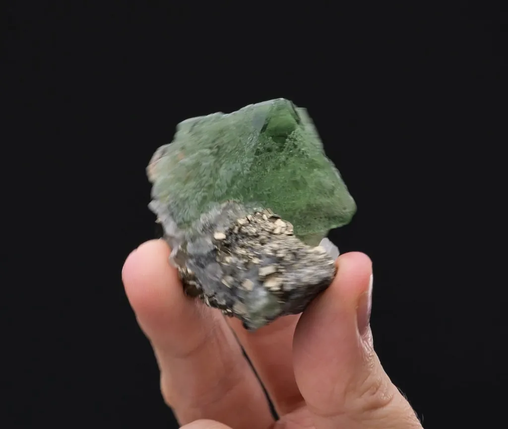 Fluorite with Pyrite and Quartz - image 2