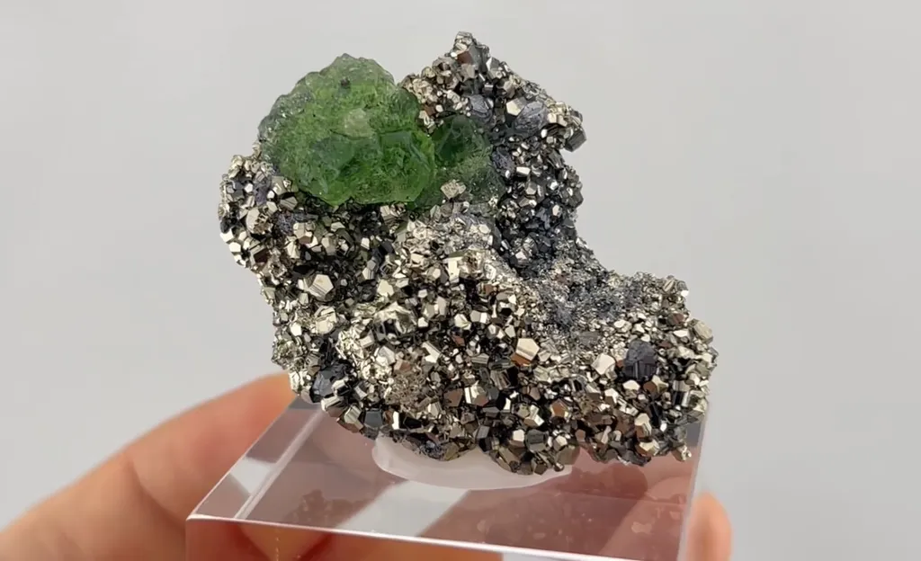 Fluorite with Pyrite and Sphalerite - image 4