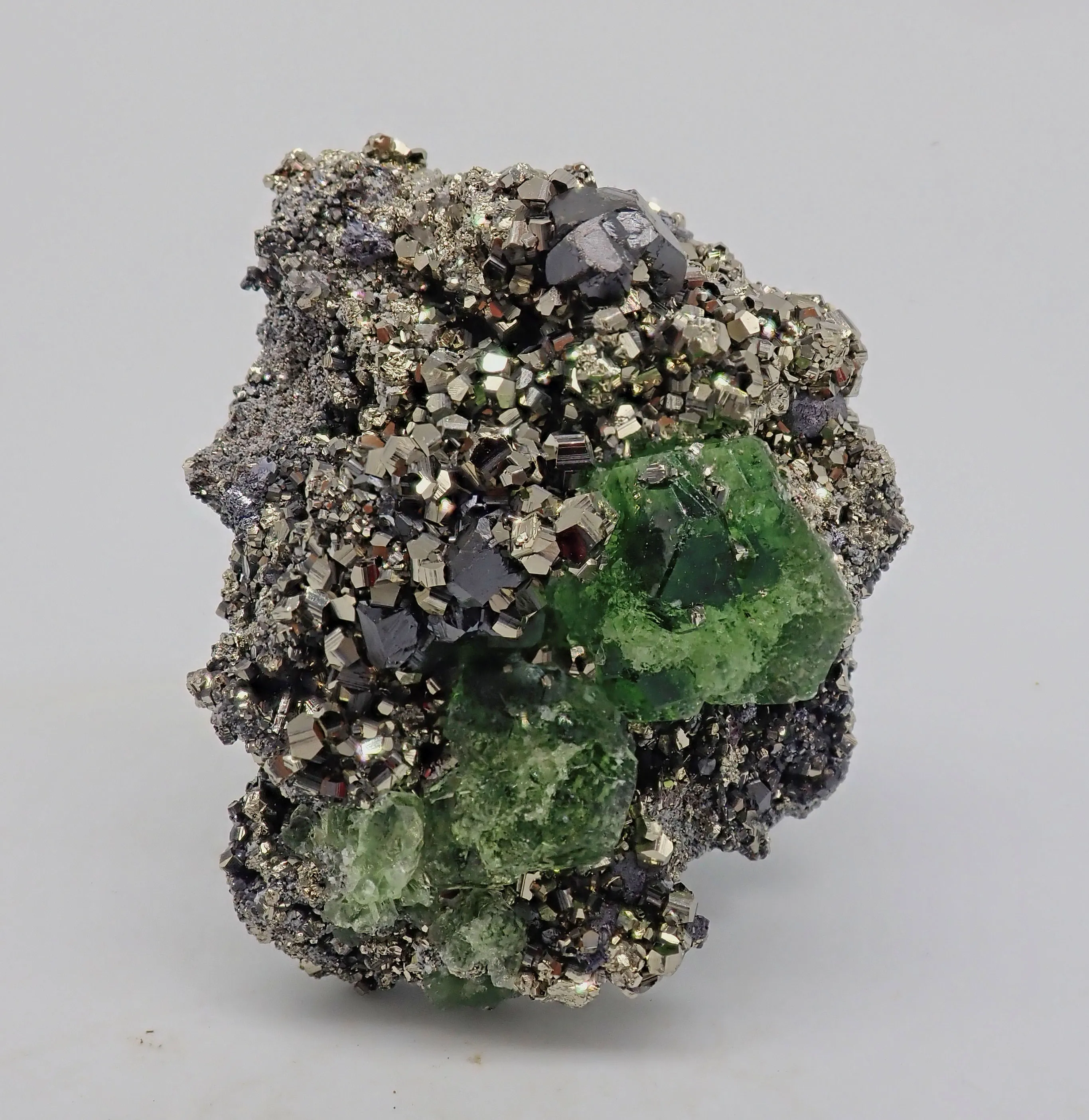 Fluorite with Pyrite and Sphalerite - image 6