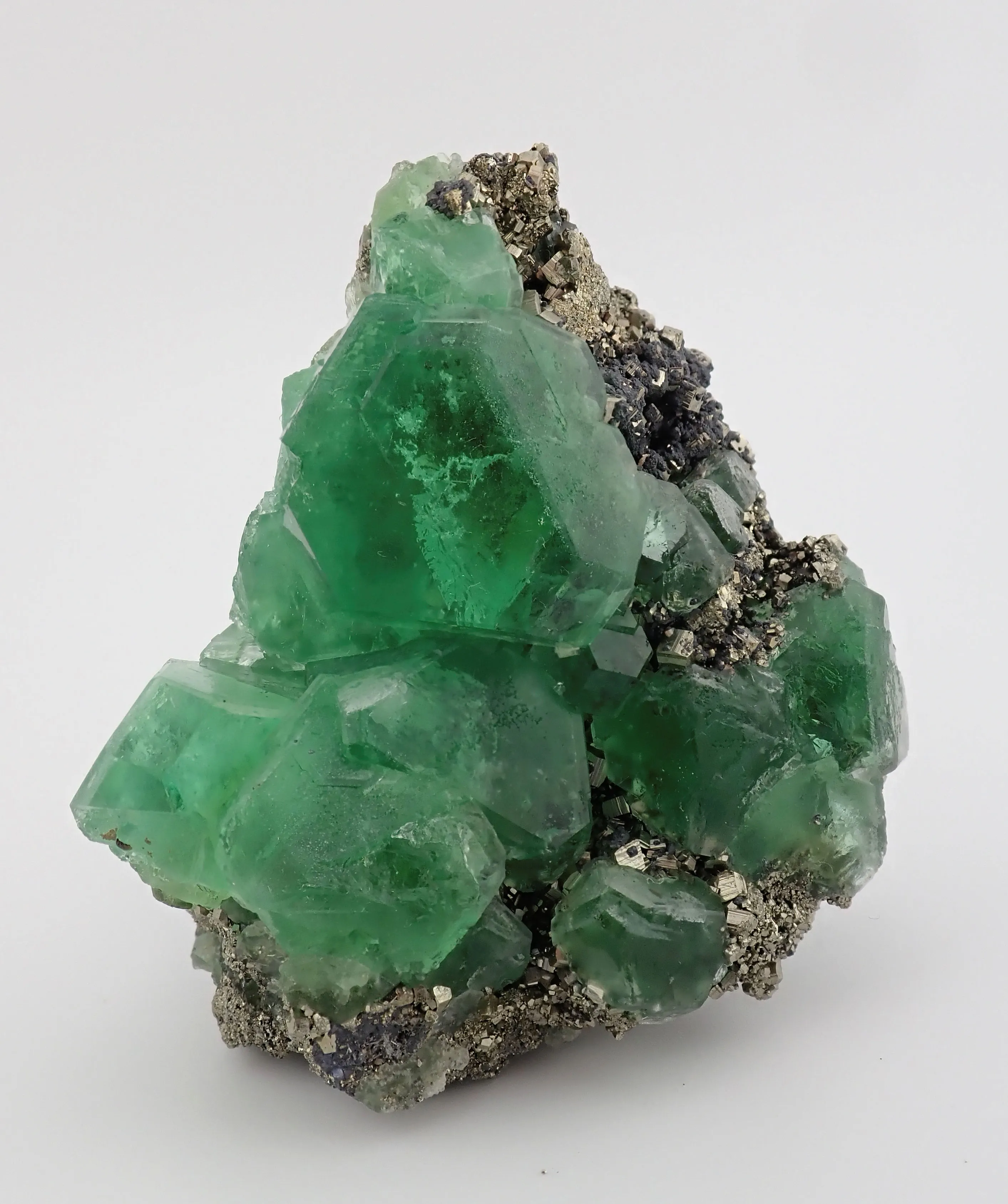 Fluorite with Pyrite and Sphalerite - image 2