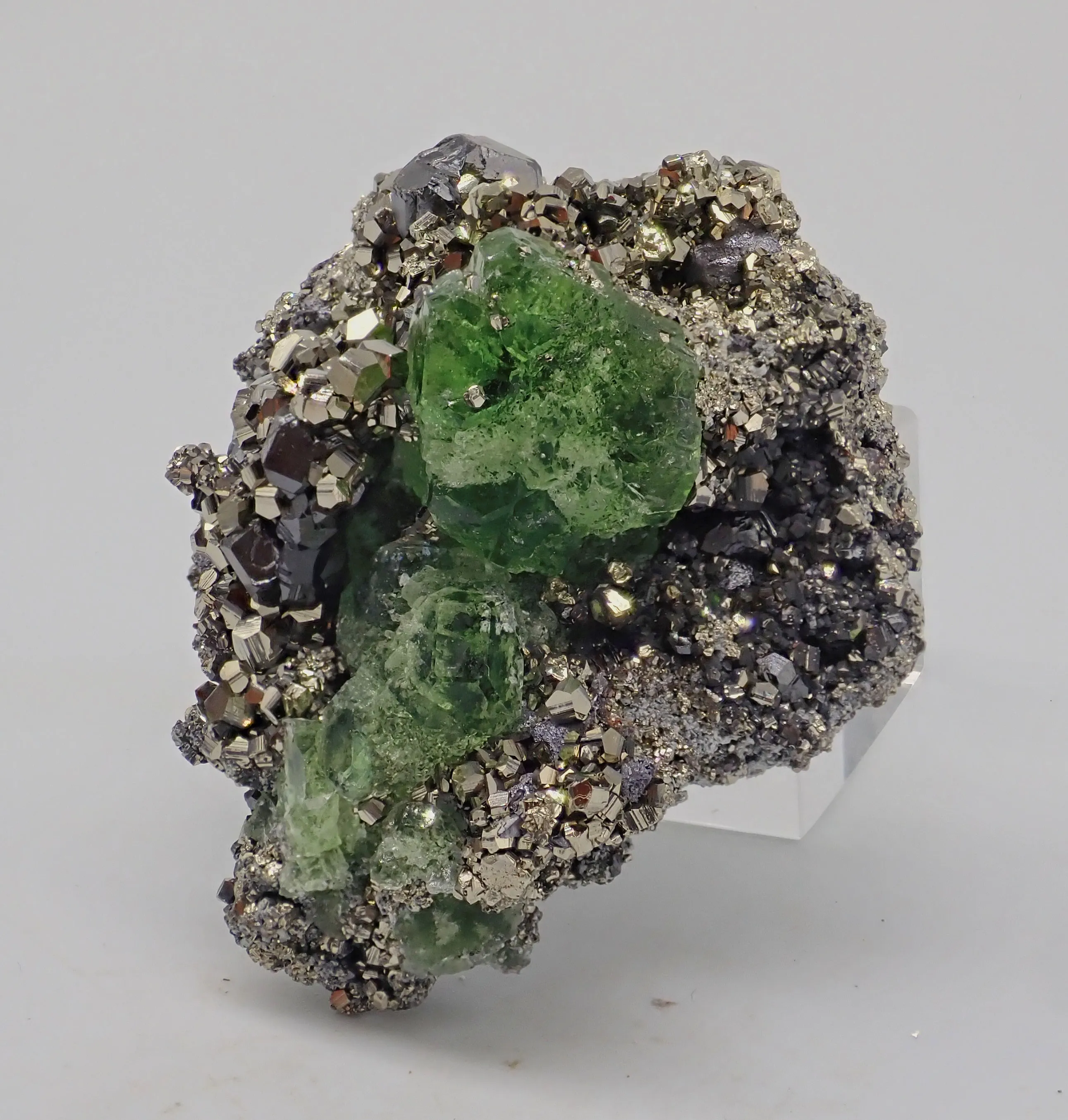 Fluorite with Pyrite and Sphalerite - image 7