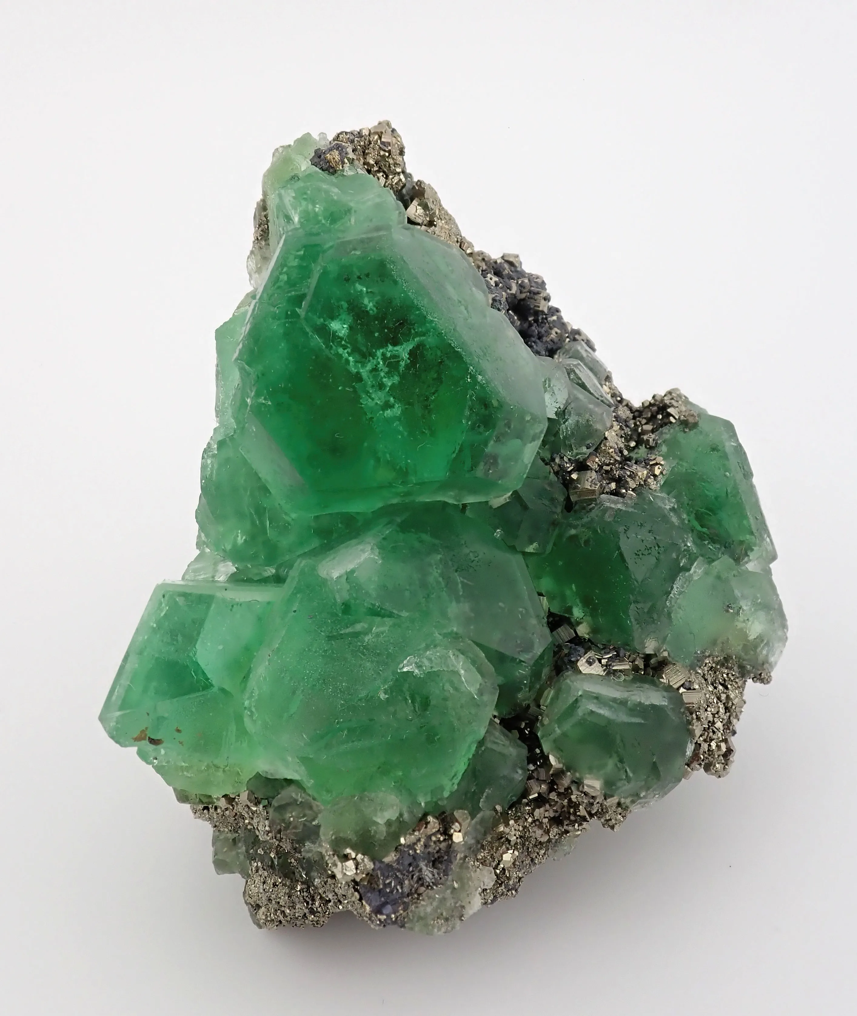 Fluorite with Pyrite and Sphalerite - image 3