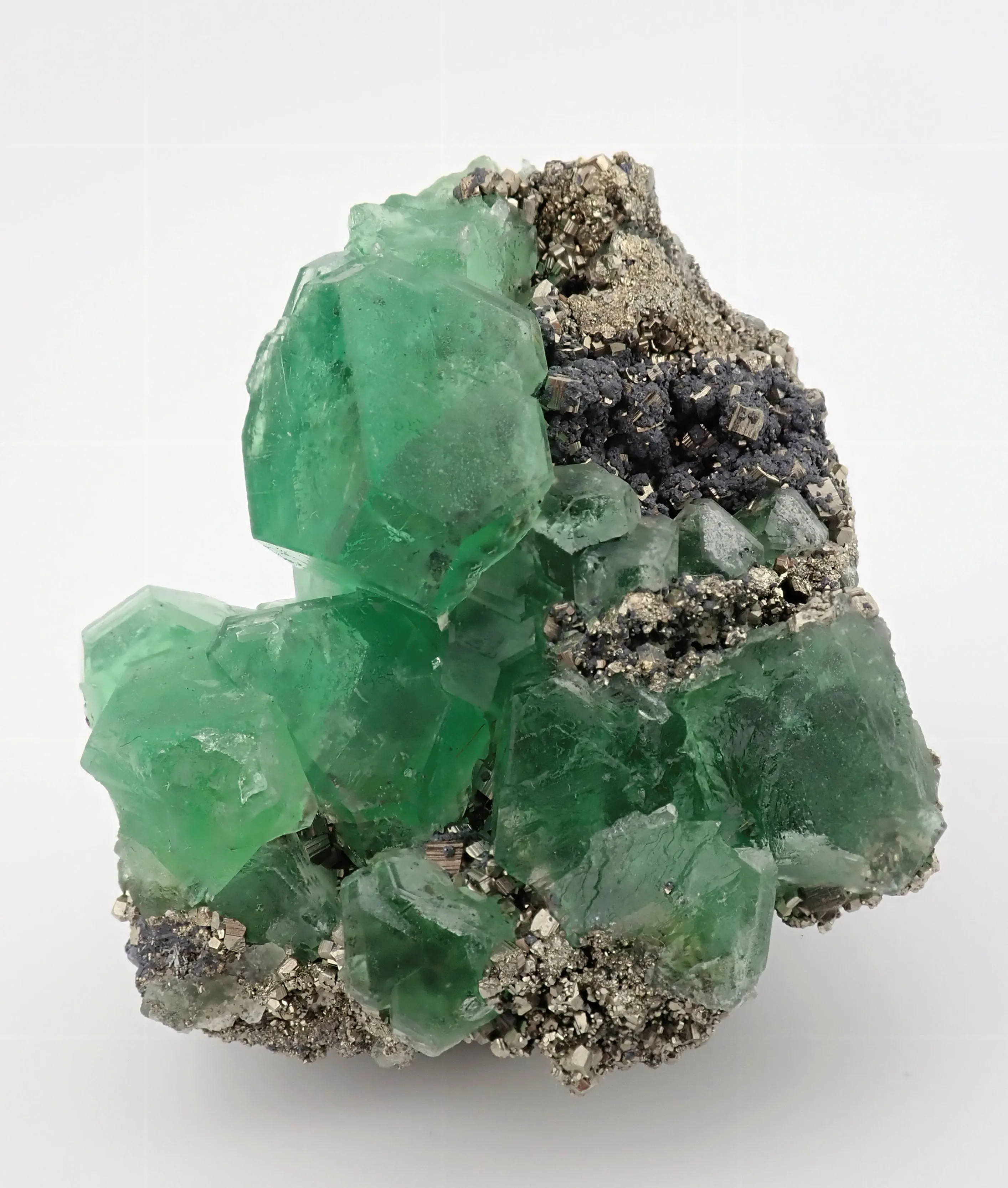 Fluorite with Pyrite and Sphalerite - image 4