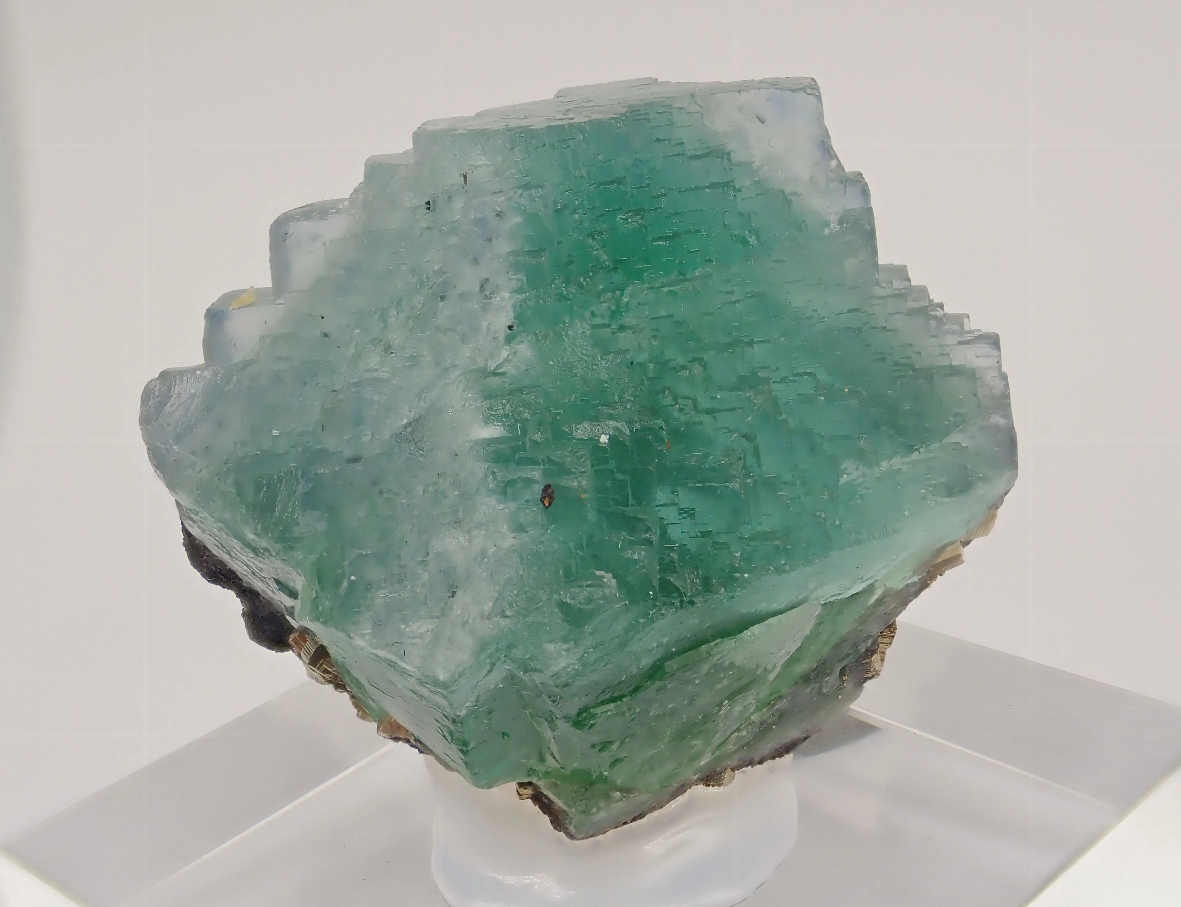 Fluorite with Pyrite - image 5