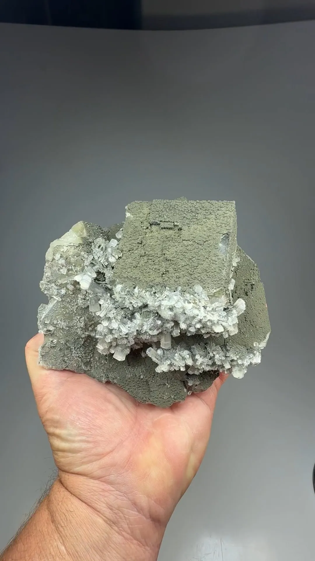 Fluorite with Pyrite, Calcite - image 2