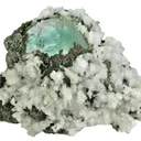 Fluorite With Pyrite & Calcite - image 1