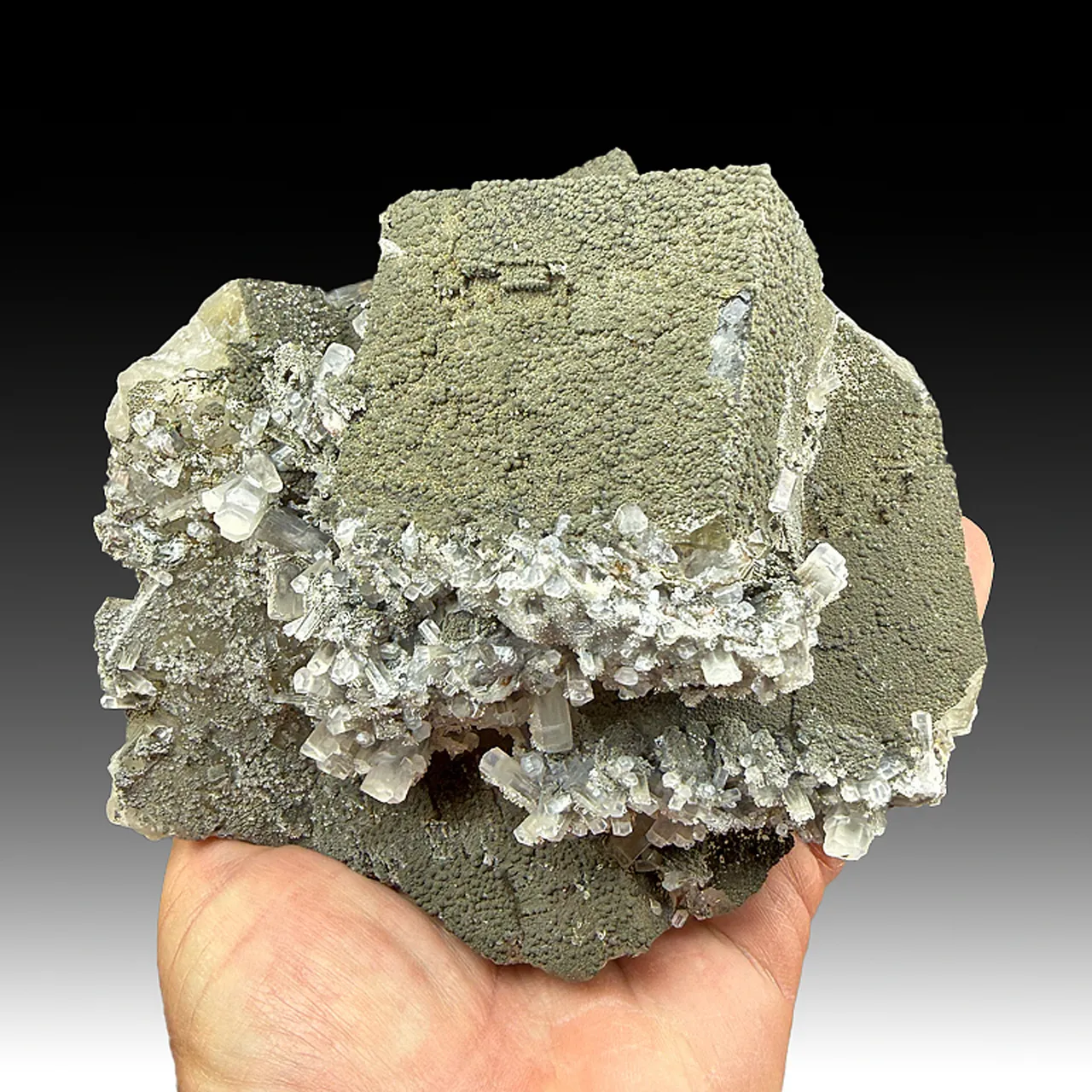 Fluorite with Pyrite, Calcite - image 1