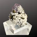 Fluorite with Pyrite — Cerro de Pasco, Pasco Region, Peru - image 2