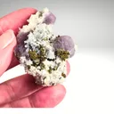 Fluorite with Pyrite — Cerro de Pasco, Pasco Region, Peru - image 4