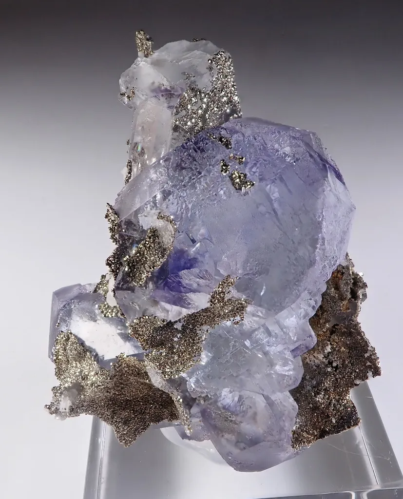 Fluorite with Pyrite - image 4