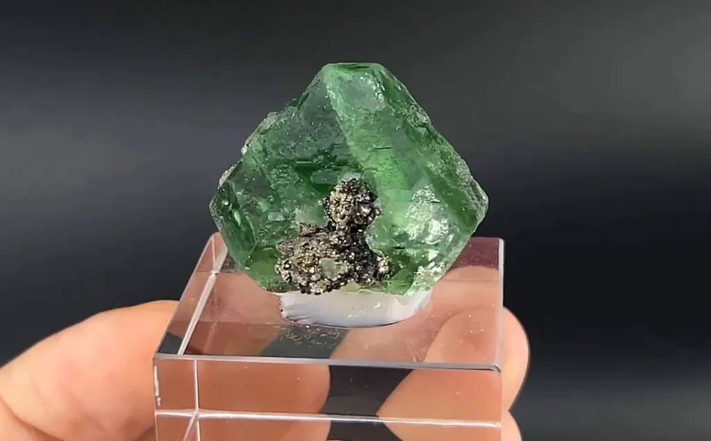 Fluorite with Pyrite - image 5
