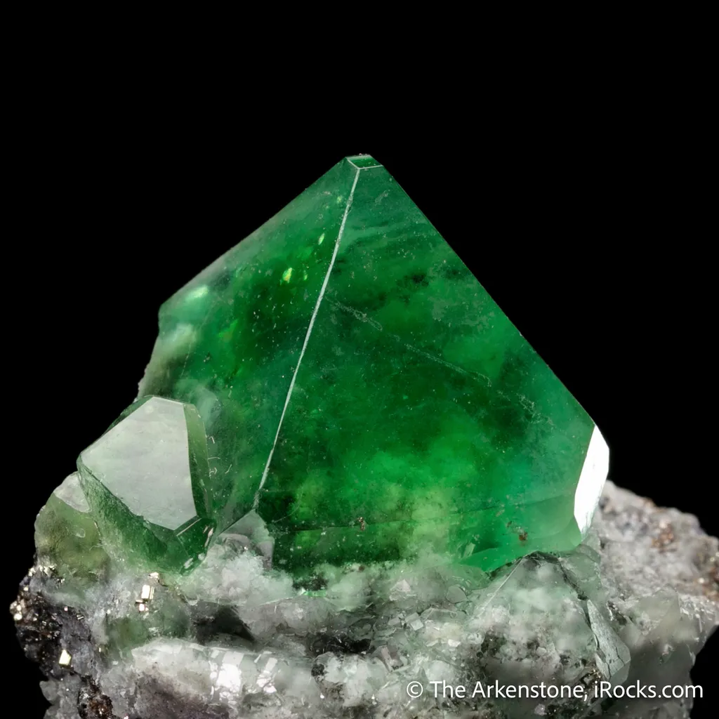 Fluorite with Pyrite - image 5
