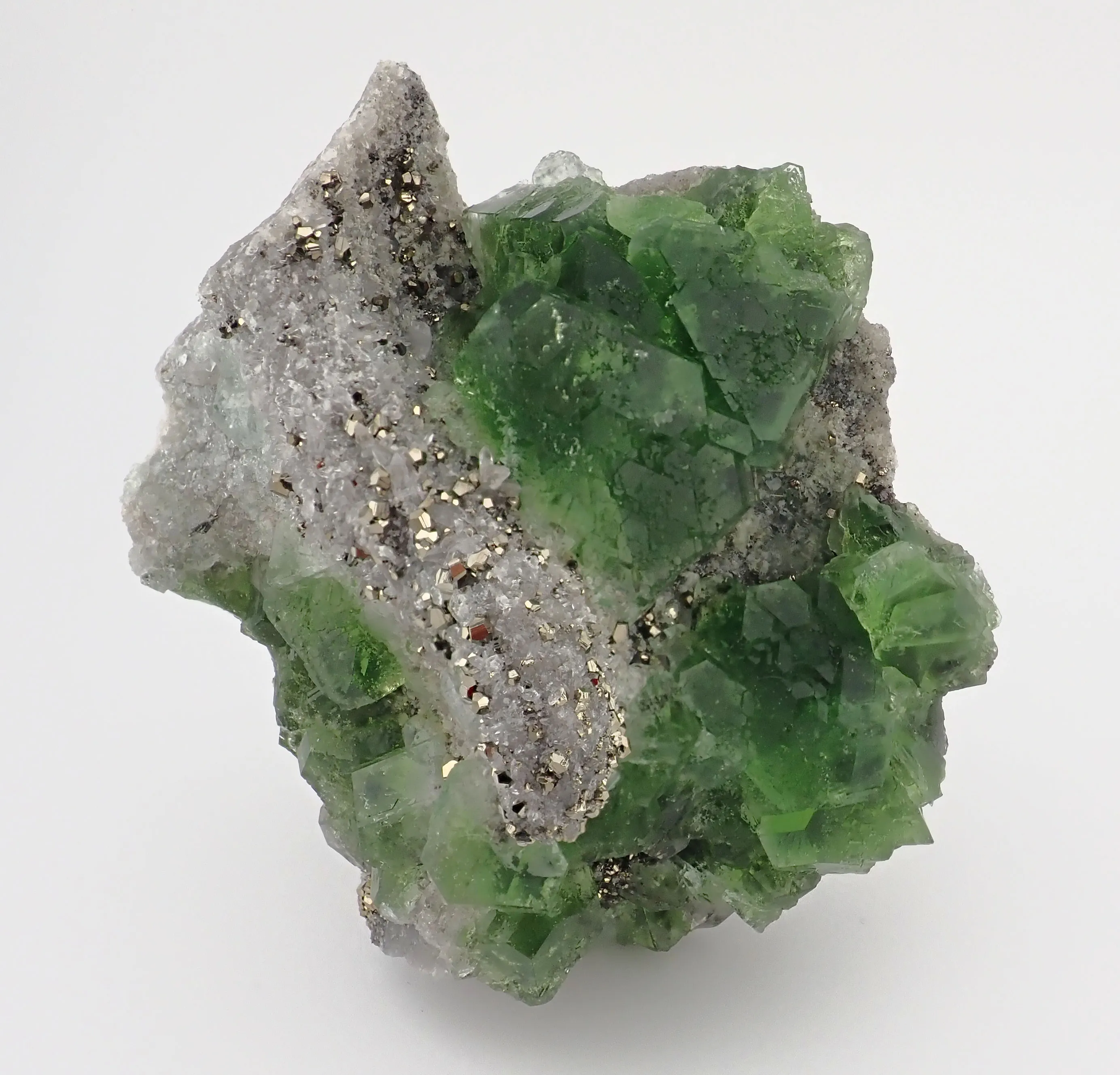 Fluorite with Pyrite - image 4