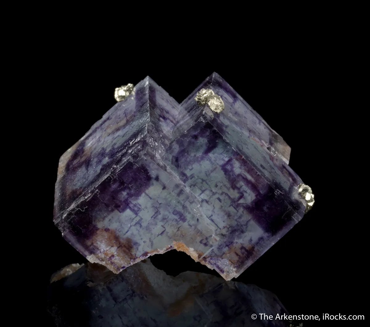 Fluorite with Pyrite - image 2