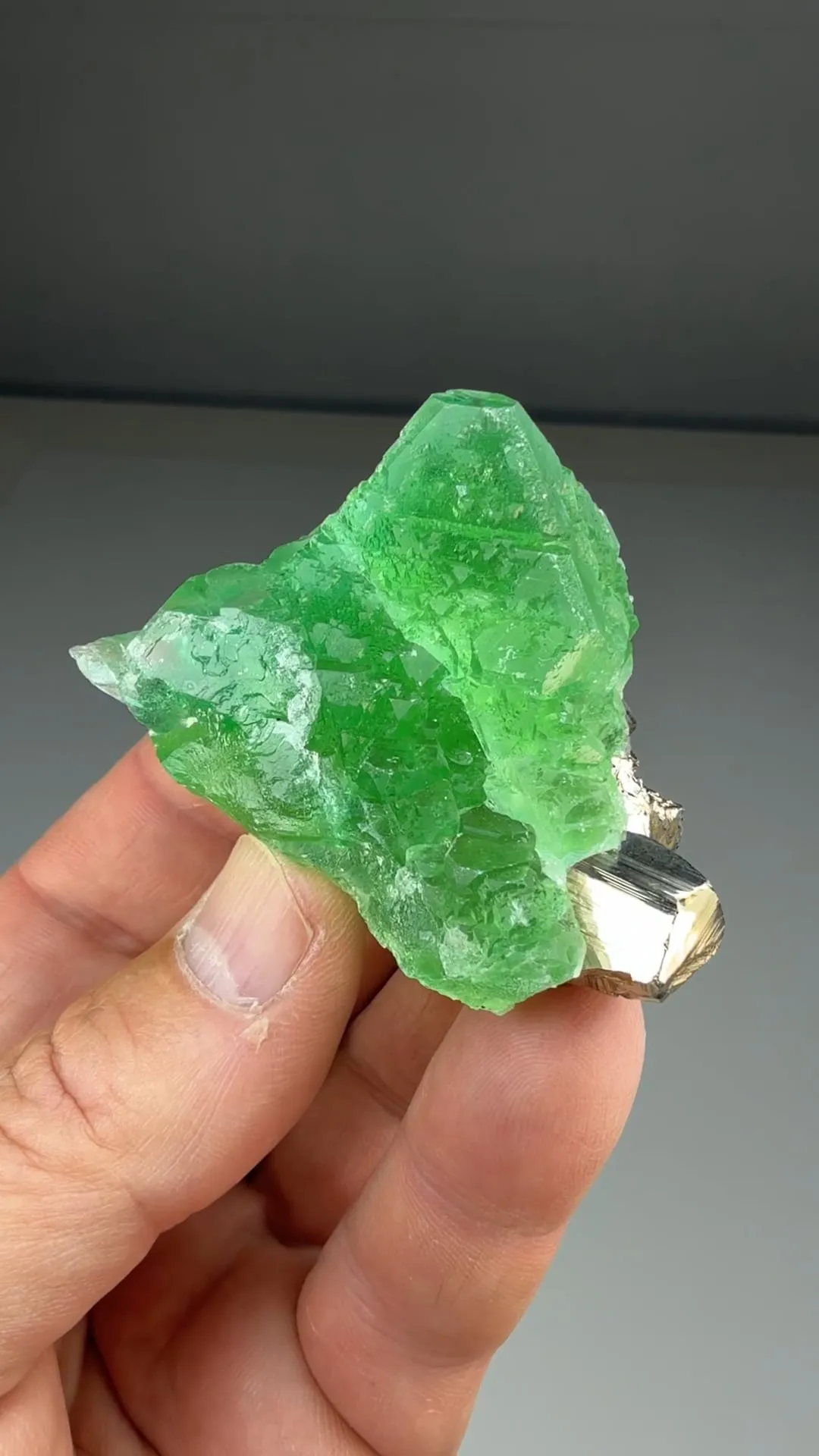 Fluorite with Pyrite - image 2