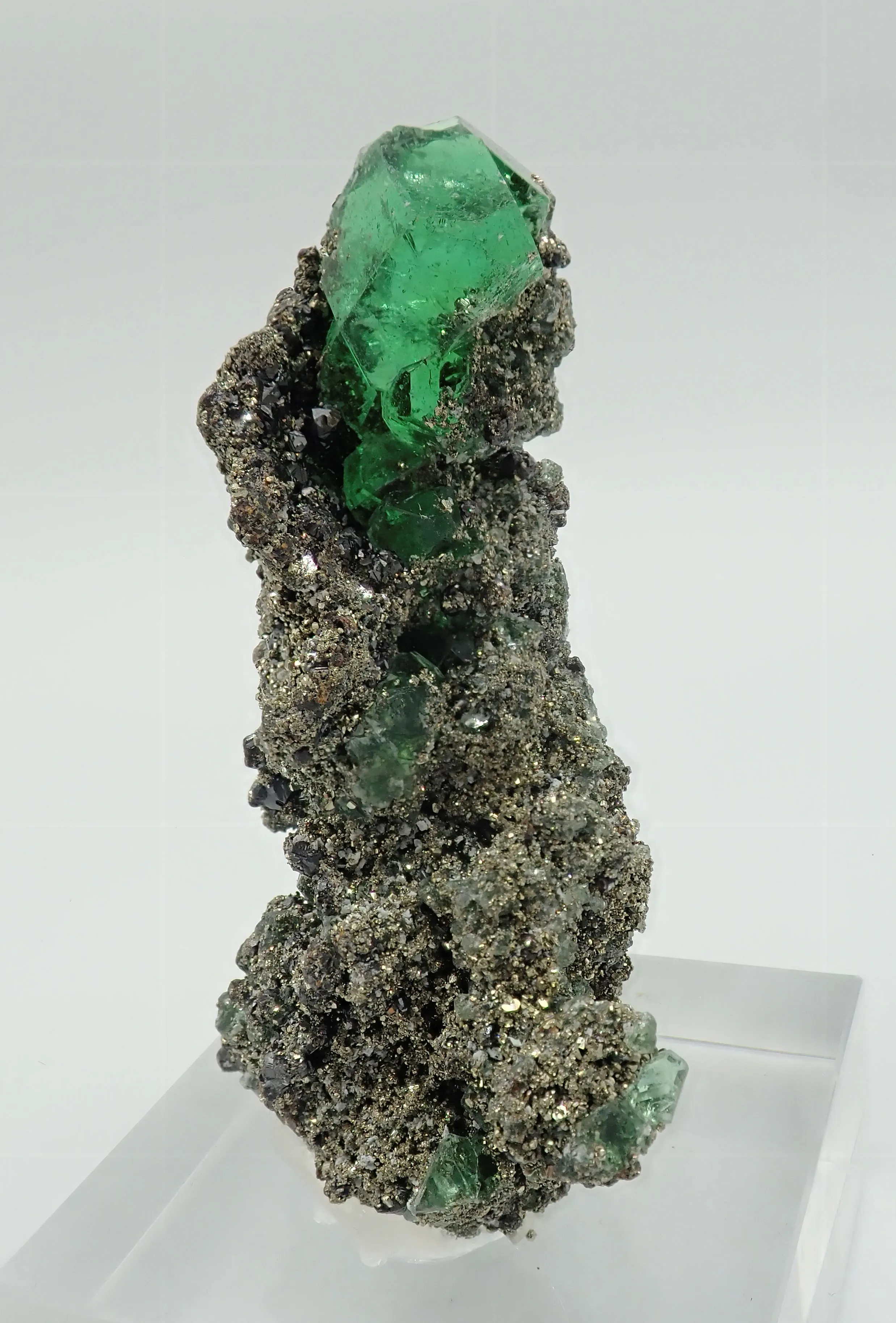 Fluorite with Pyrite - image 5