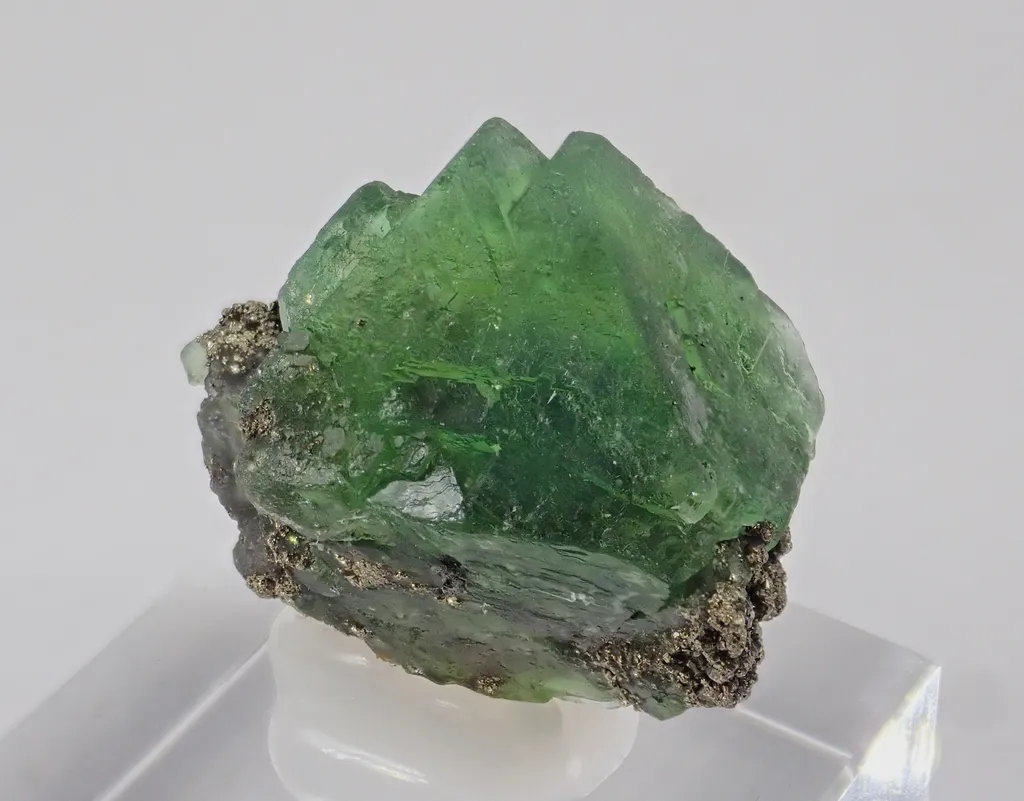 Fluorite with Pyrite - image 4