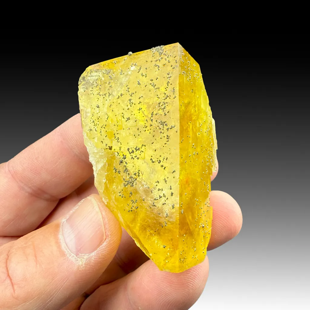 Fluorite with Pyrite image