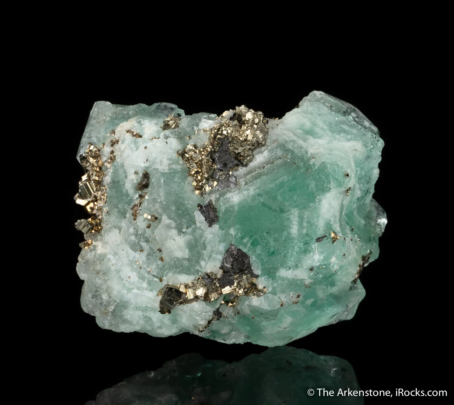 Fluorite with Pyrite - image 4