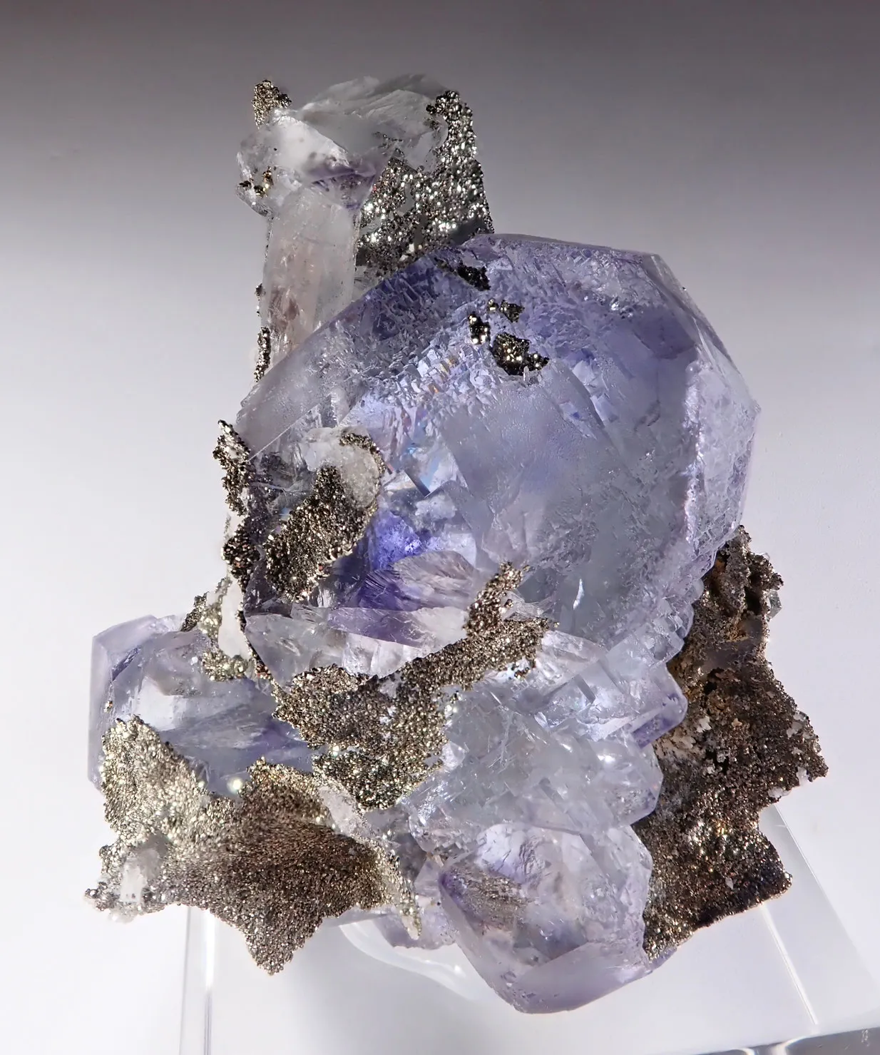 Fluorite with Pyrite - image 2
