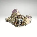 Fluorite with Pyrite — Huanzal Mine, Peru - image 4