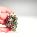 Fluorite with Pyrite — Huanzal Mine, Peru - image 6