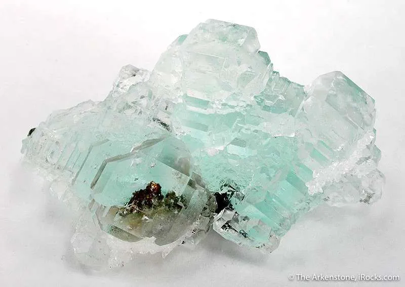 Fluorite With Pyrite Inclusions image