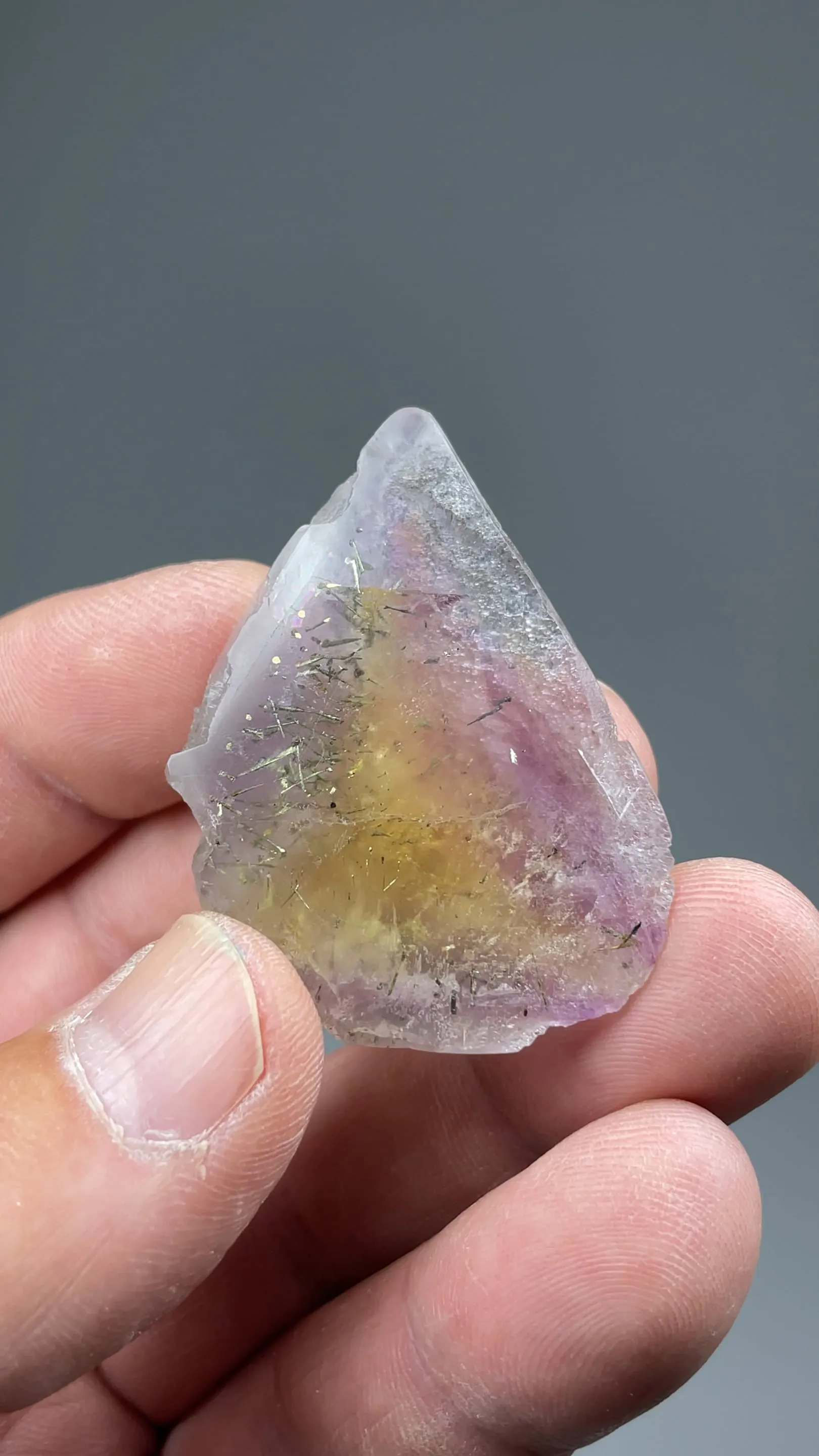 Fluorite with Pyrite inclusions - image 2