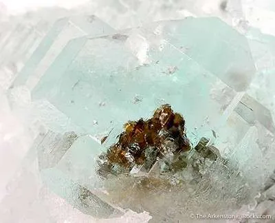Fluorite With Pyrite Inclusions - image 2