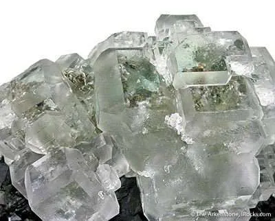 Fluorite With Pyrite Inclusions on Sphalerite - image 3