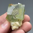 Fluorite with Pyrite, Quartz - image 2