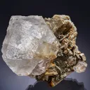 Fluorite with Pyrrhotite and Quartz - image 1