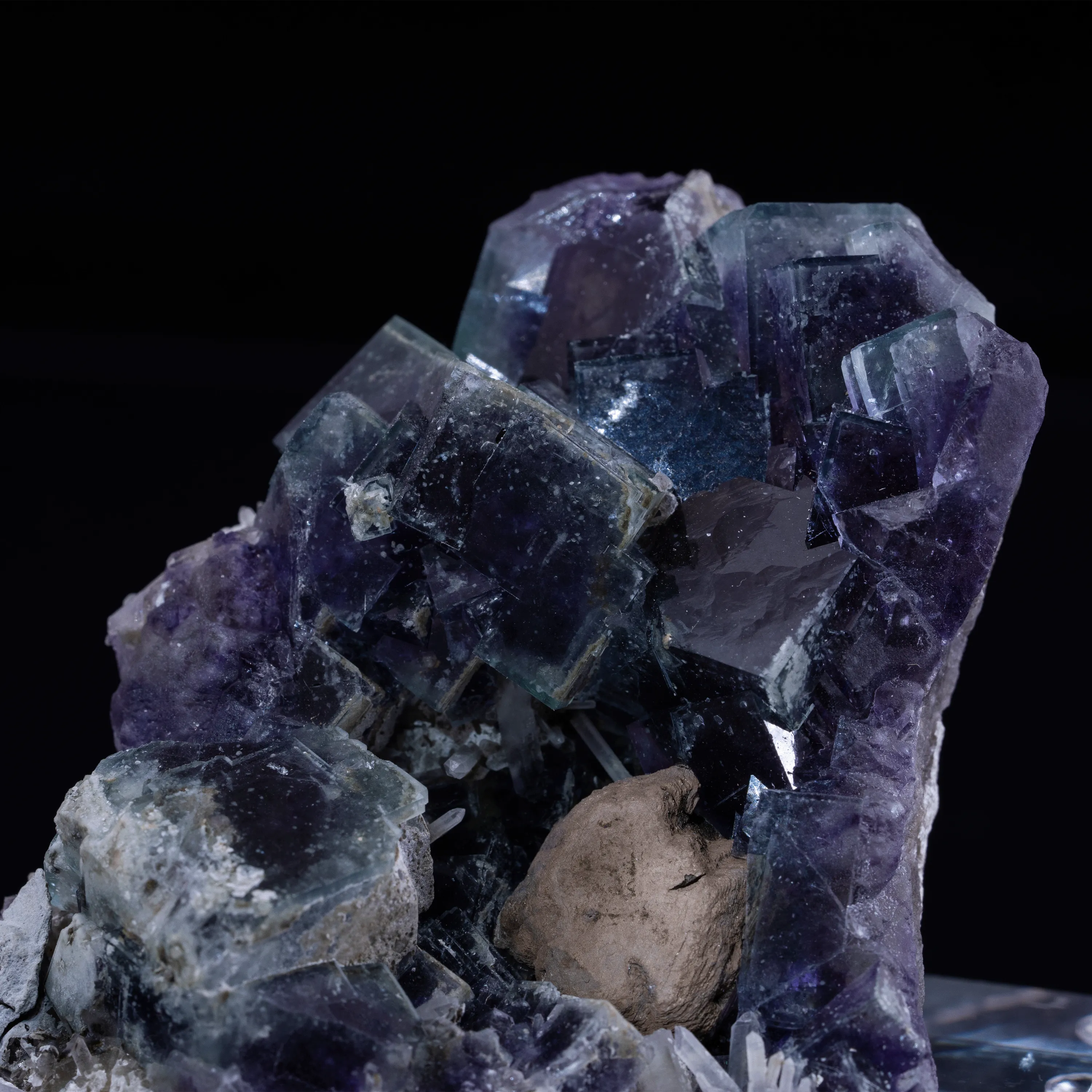 Fluorite with Pyrrhotite from Yindu, China - image 5